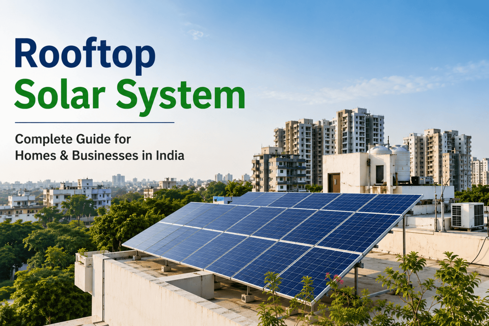 Rooftop Solar System Complete Guide