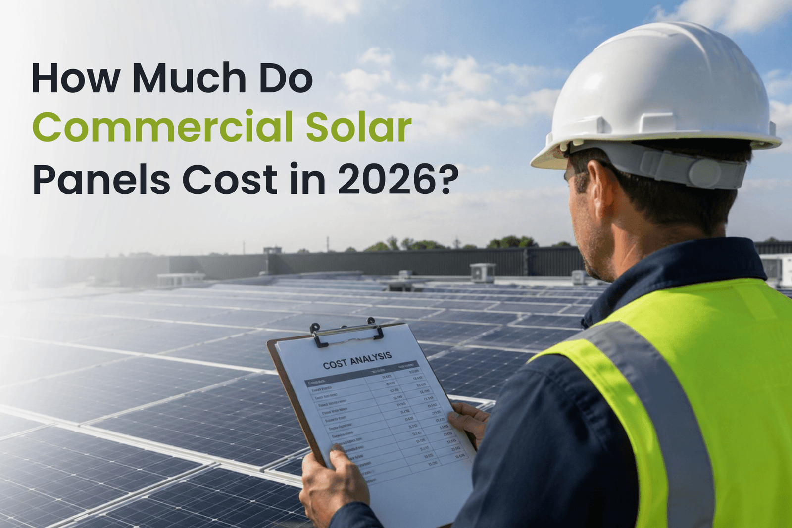 Commercial Solar Panel Costs: Pricing & ROI
